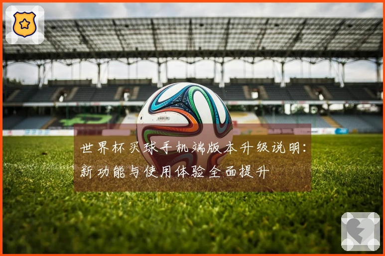 世界杯买球手机端版本升级说明：新功能与使用体验全面提升
