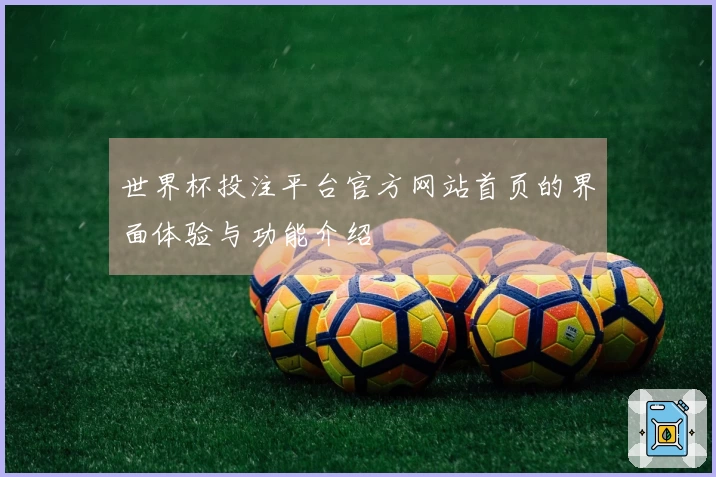 世界杯投注平台官方网站首页的界面体验与功能介绍