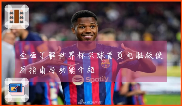全面了解世界杯买球首页电脑版使用指南与功能介绍